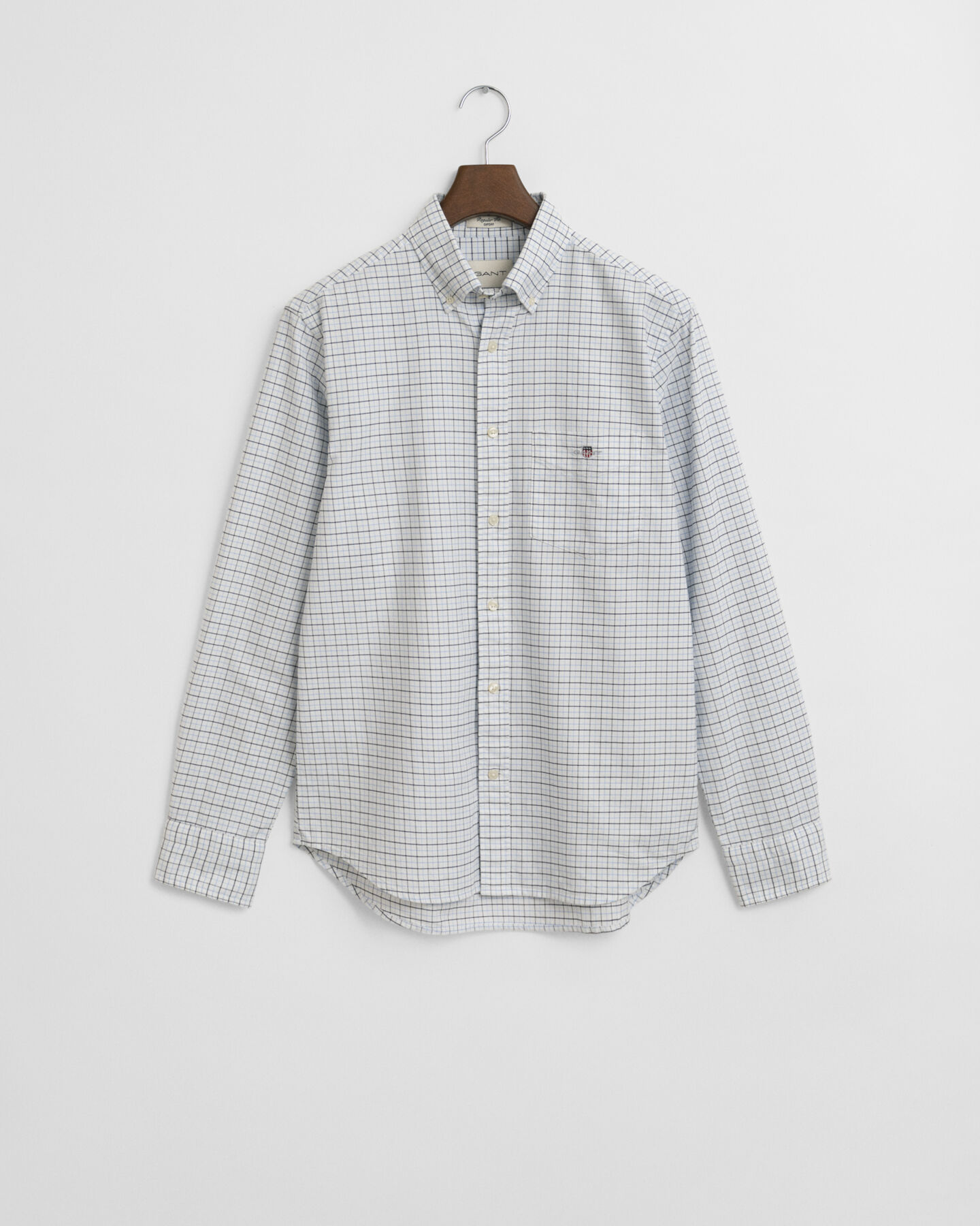 Camisa Oxford clásica Regular Fit a cuadros Tattersall