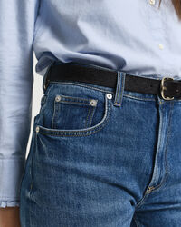 Vaqueros elásticos de pernera recta