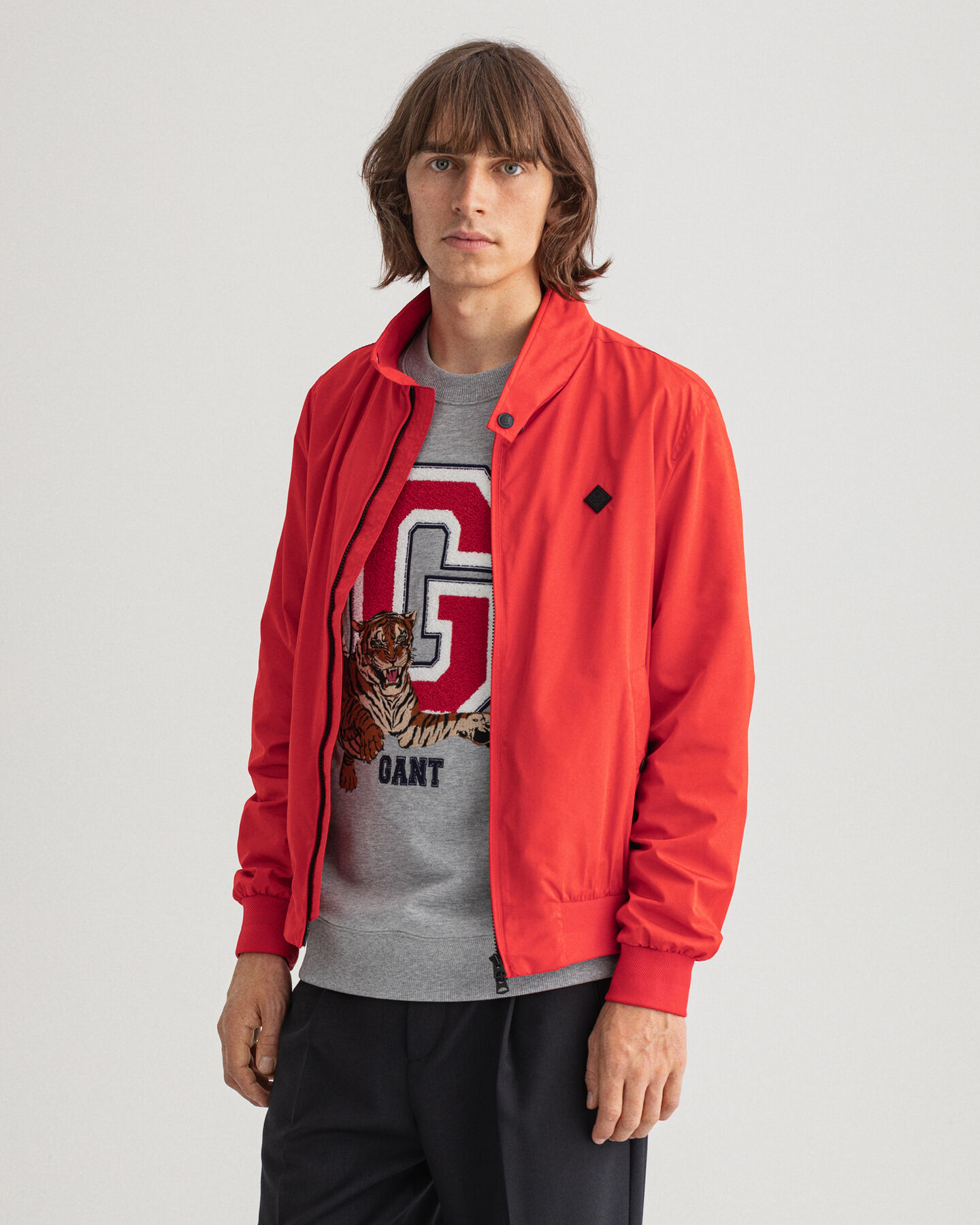 Cazadora Harrington de nailon