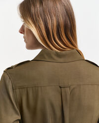 Vestido camisero con bolsillo