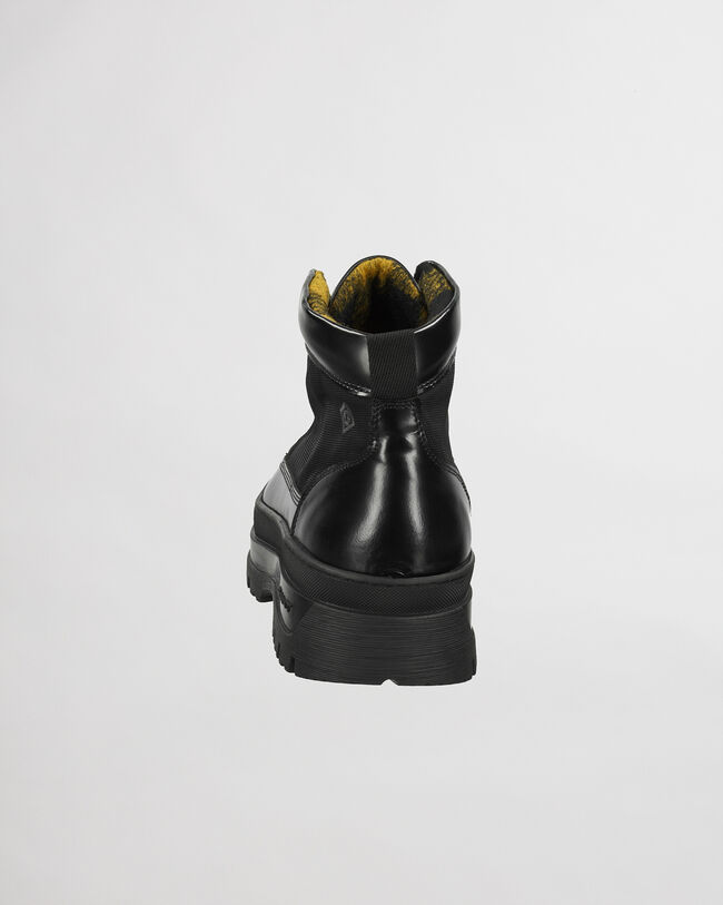 Botas de ca&ntilde;a media con cordones St Grip