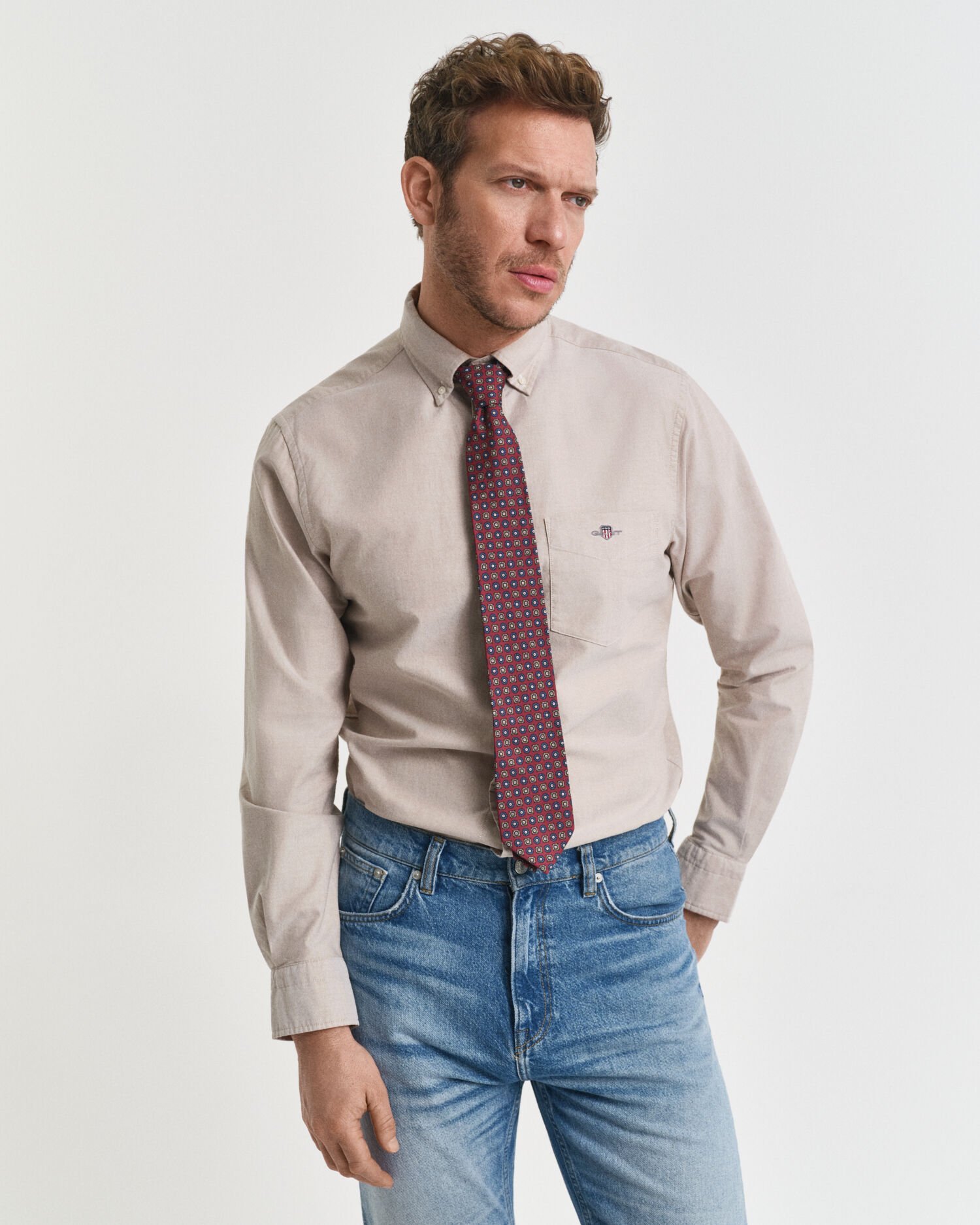 Camisa Oxford clásica Regular Fit