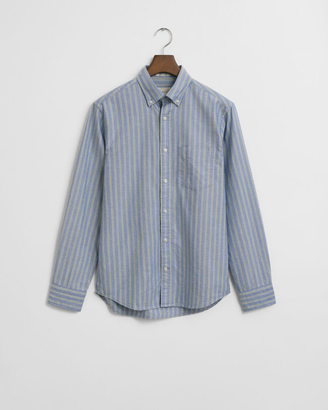 Camisa Oxford Regular Fit Archive a rayas