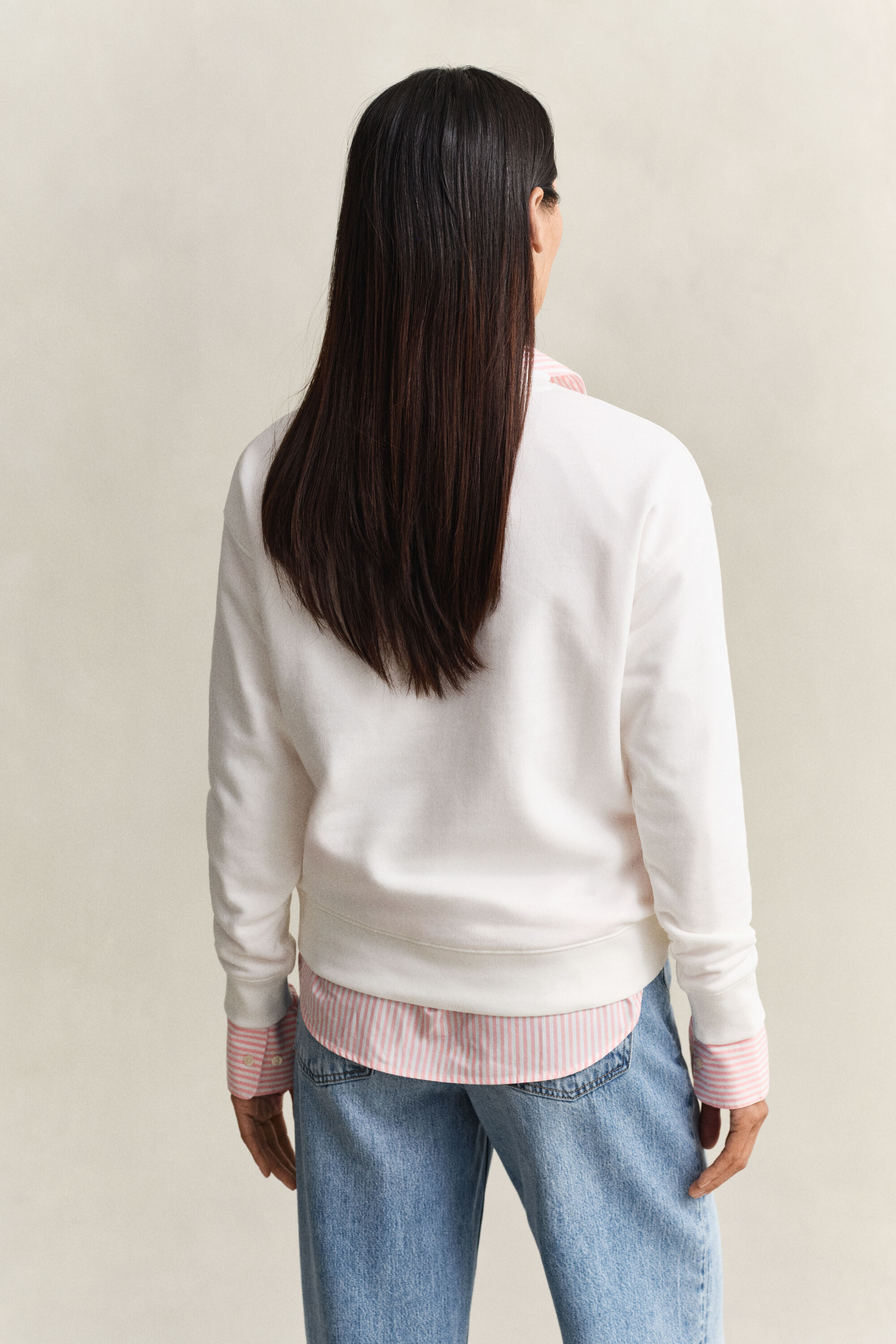 Sudadera con estampado de cuerda