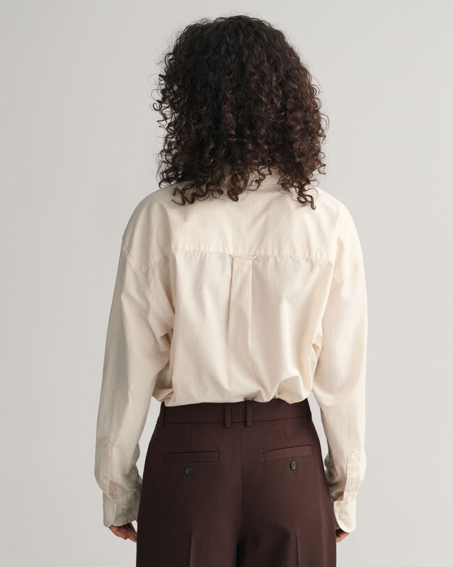 Camisa extragrande de popelina Compact