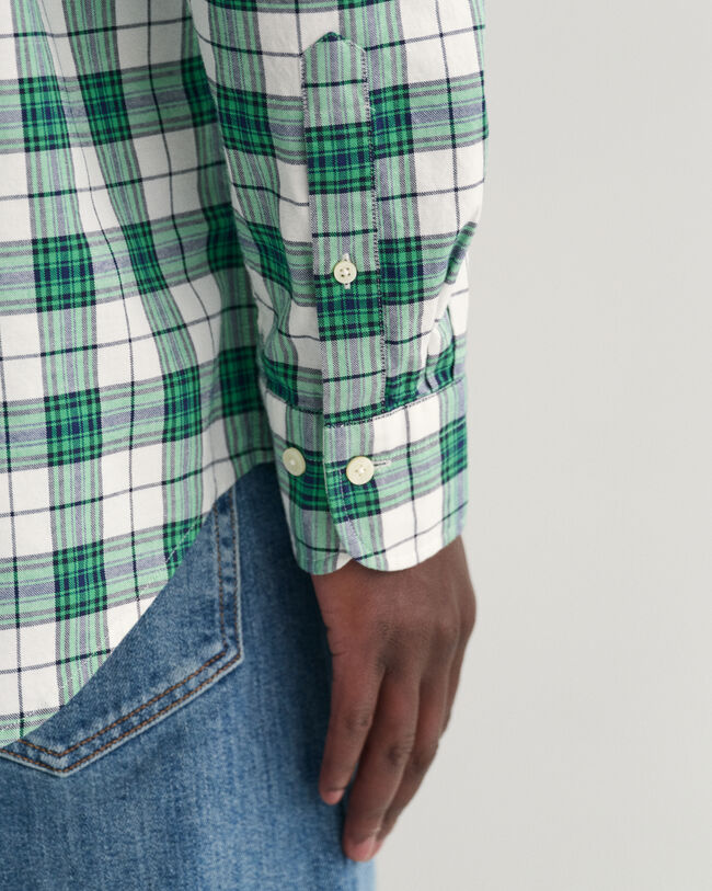 Camisa Oxford Regular Fit a cuadros