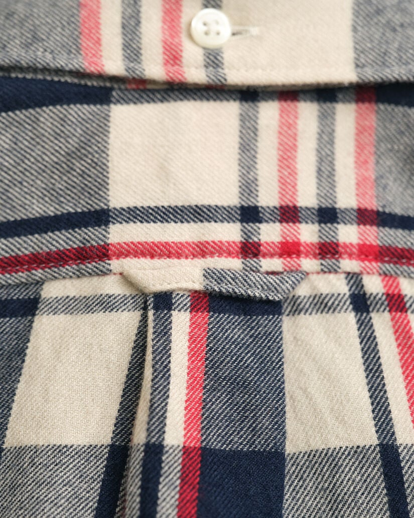 Camisa de franela a cuadros Baby