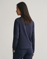 Camiseta de cuello redondo y manga larga G