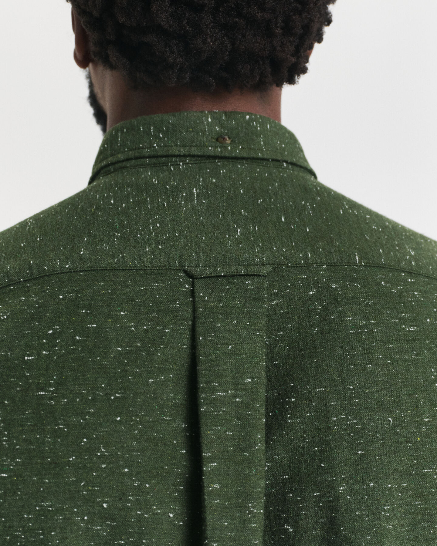 Camisa Regular Fit de franela con nepps