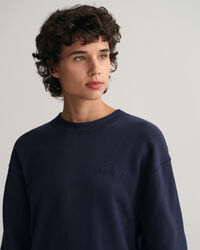 Vestido de manga larga Logo Volume