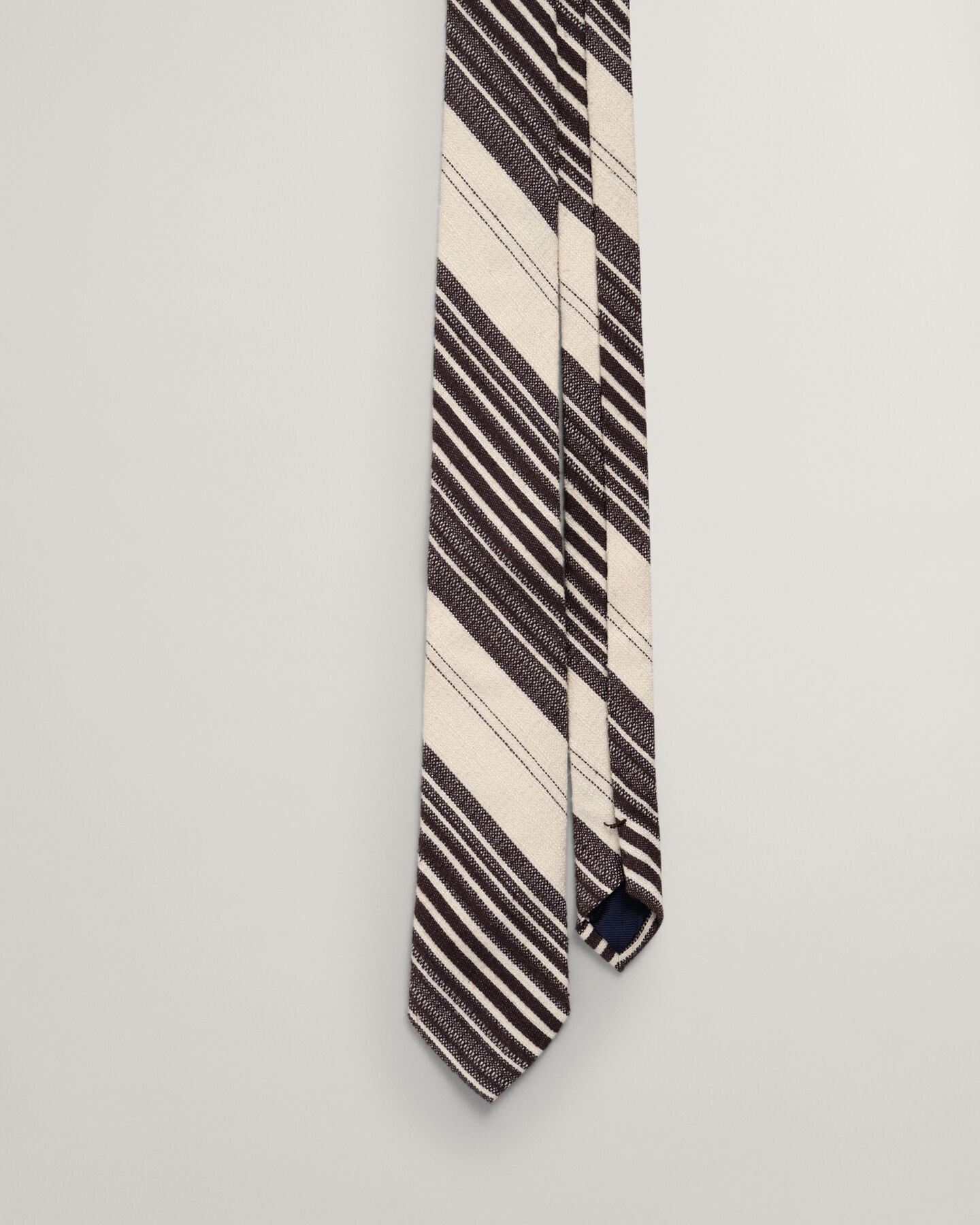 Corbata de rayas Raw Silk