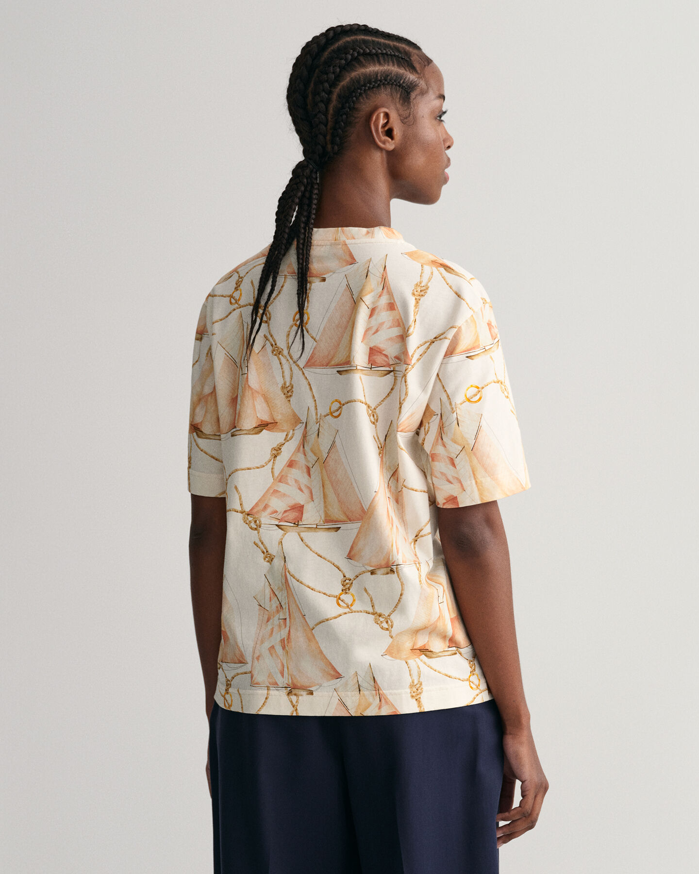 Camiseta con estampado Sailing