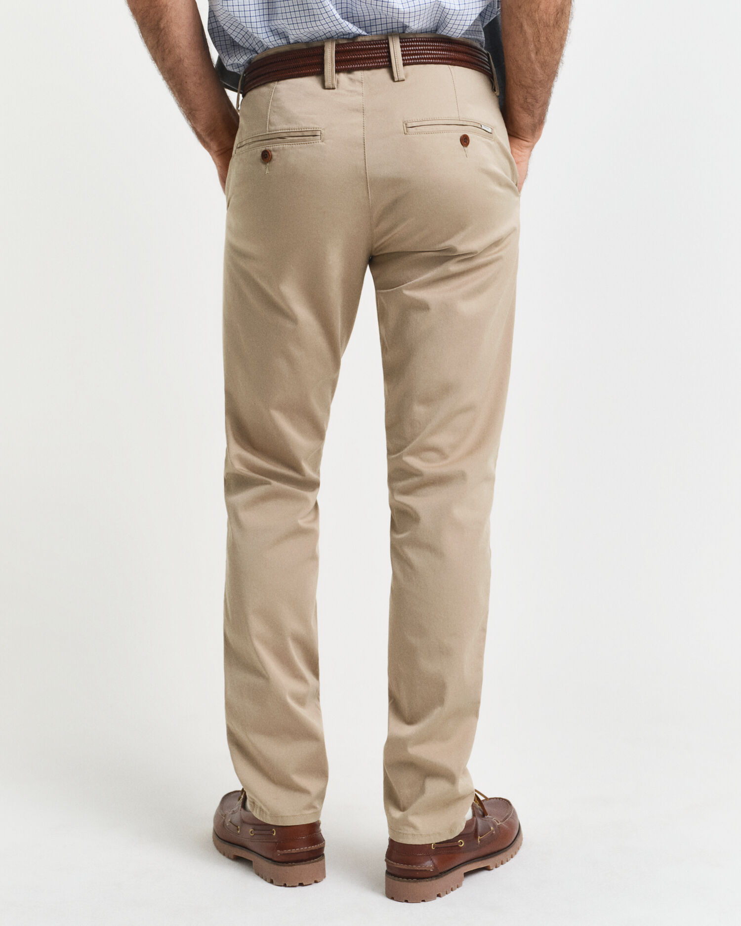 Pantalones chinos Slim Fit de sarga