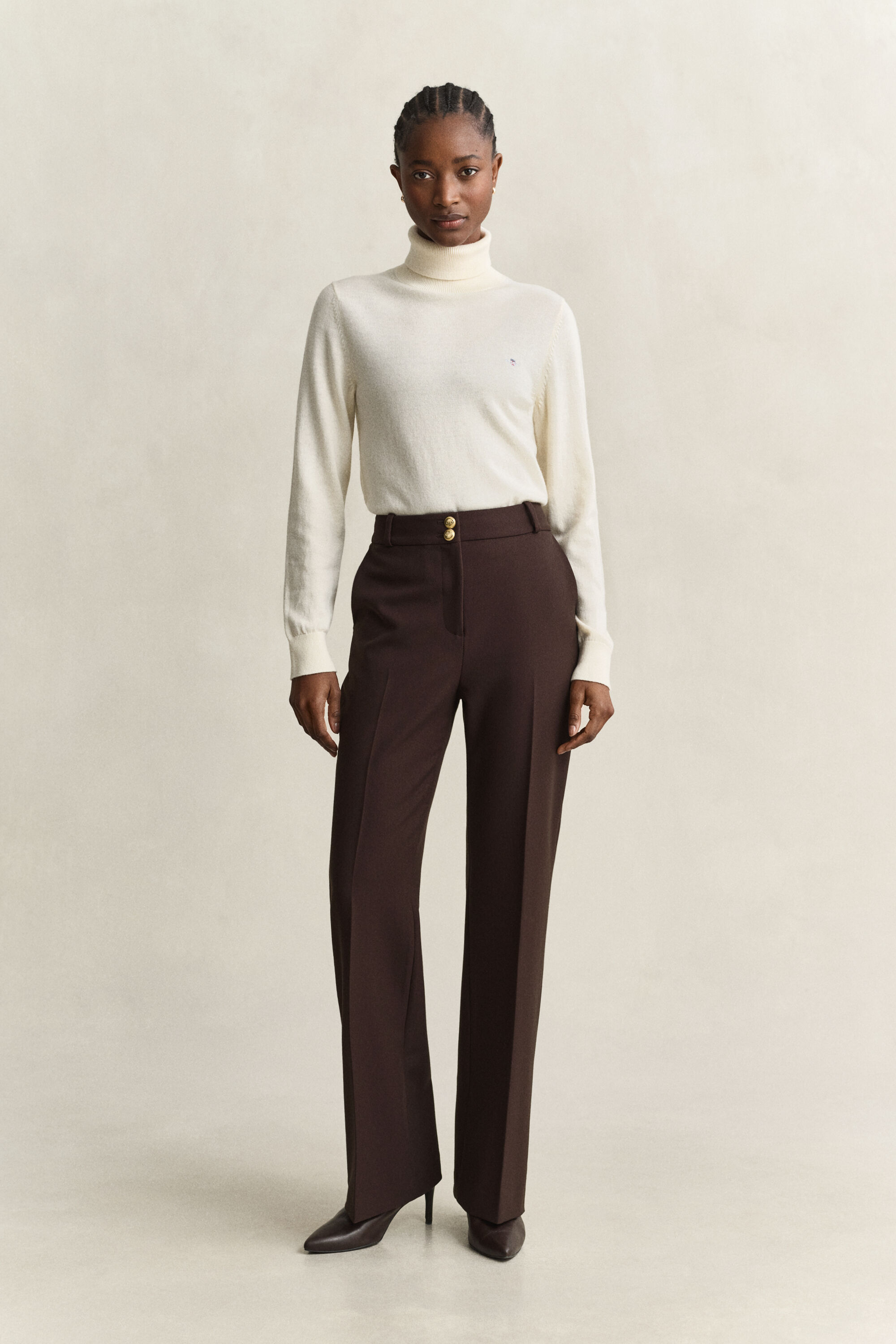 Pantalones náuticos acampanados