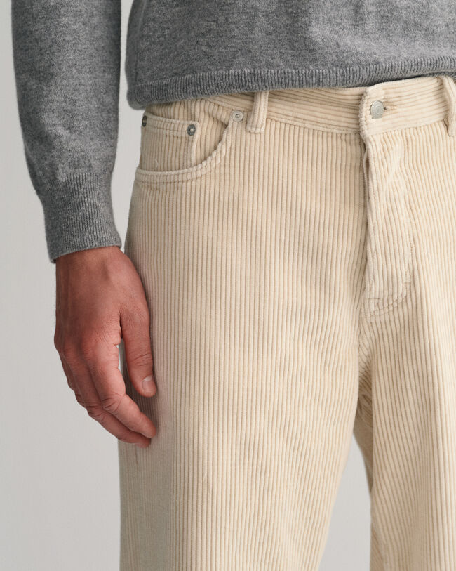 Pantalones de pana Loose Fit
