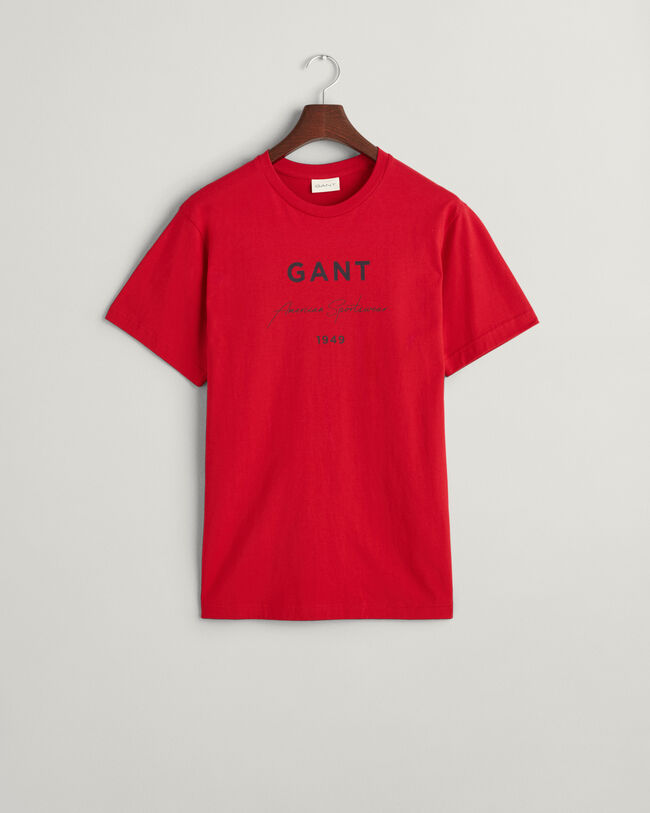 Camiseta GANT Script Graphic