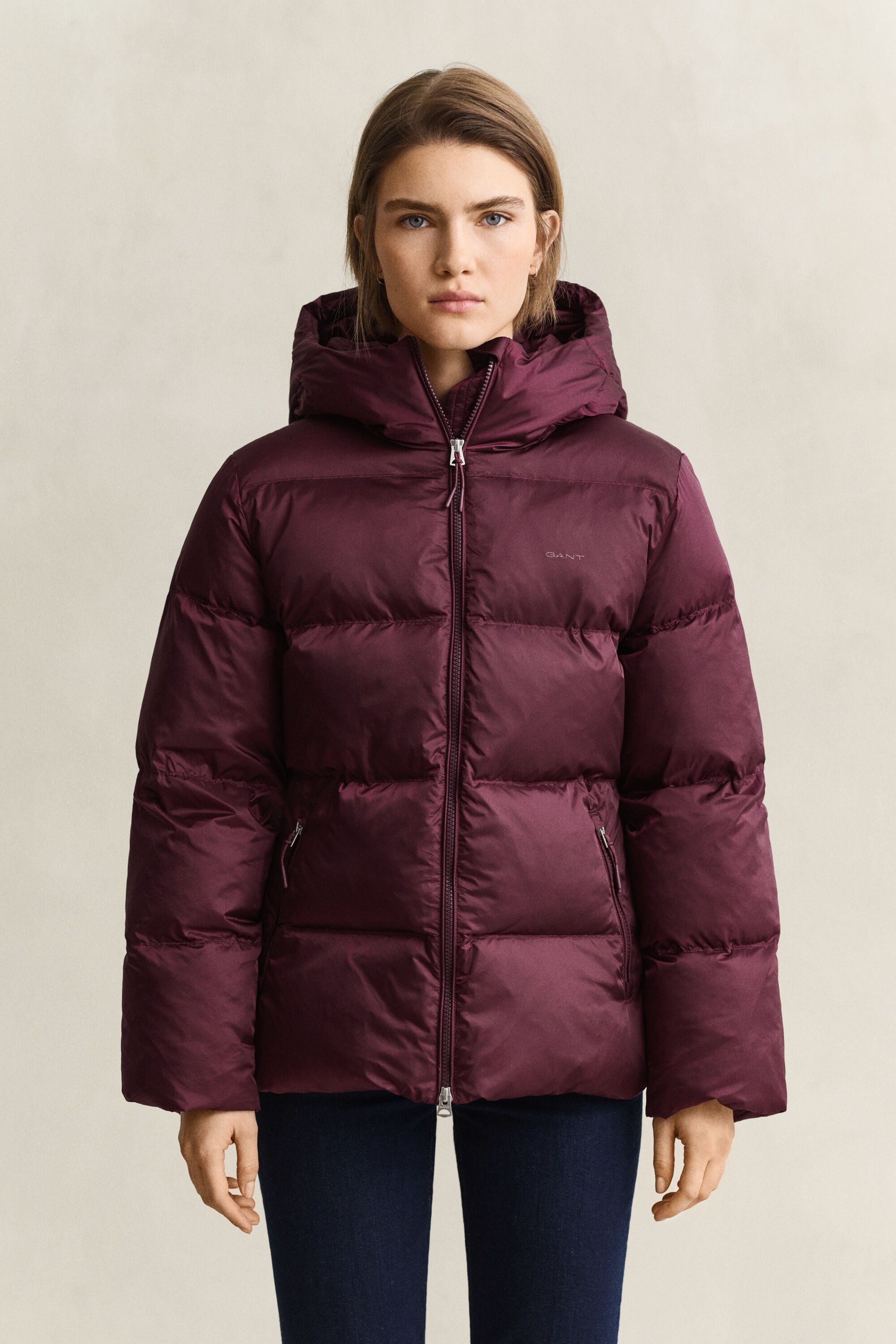 Chaqueta con acolchado medio