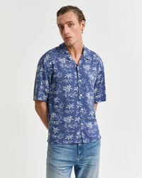 Camisa Relaxed Fit Island Print