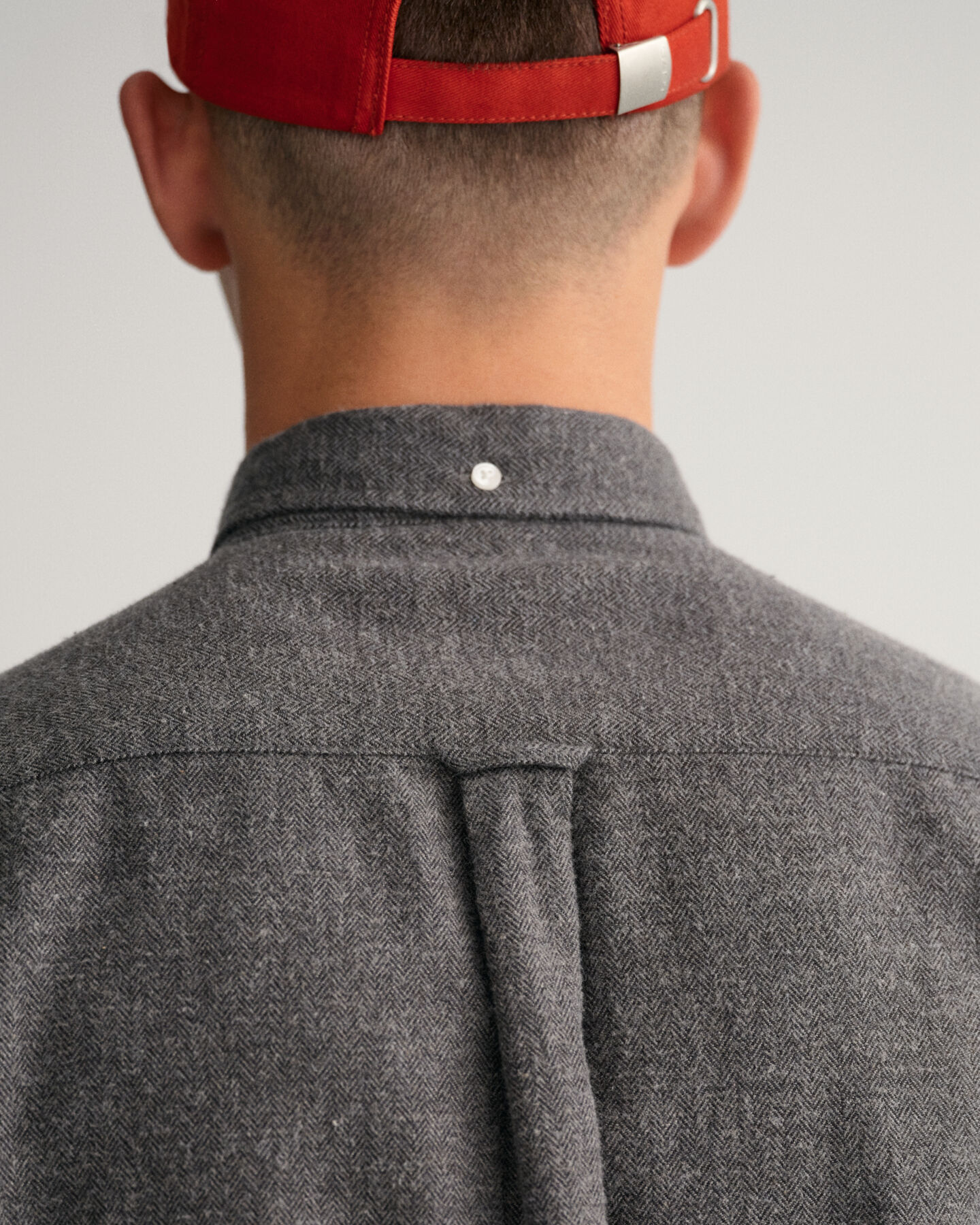 Camisa Regular Fit con diseño de espiga