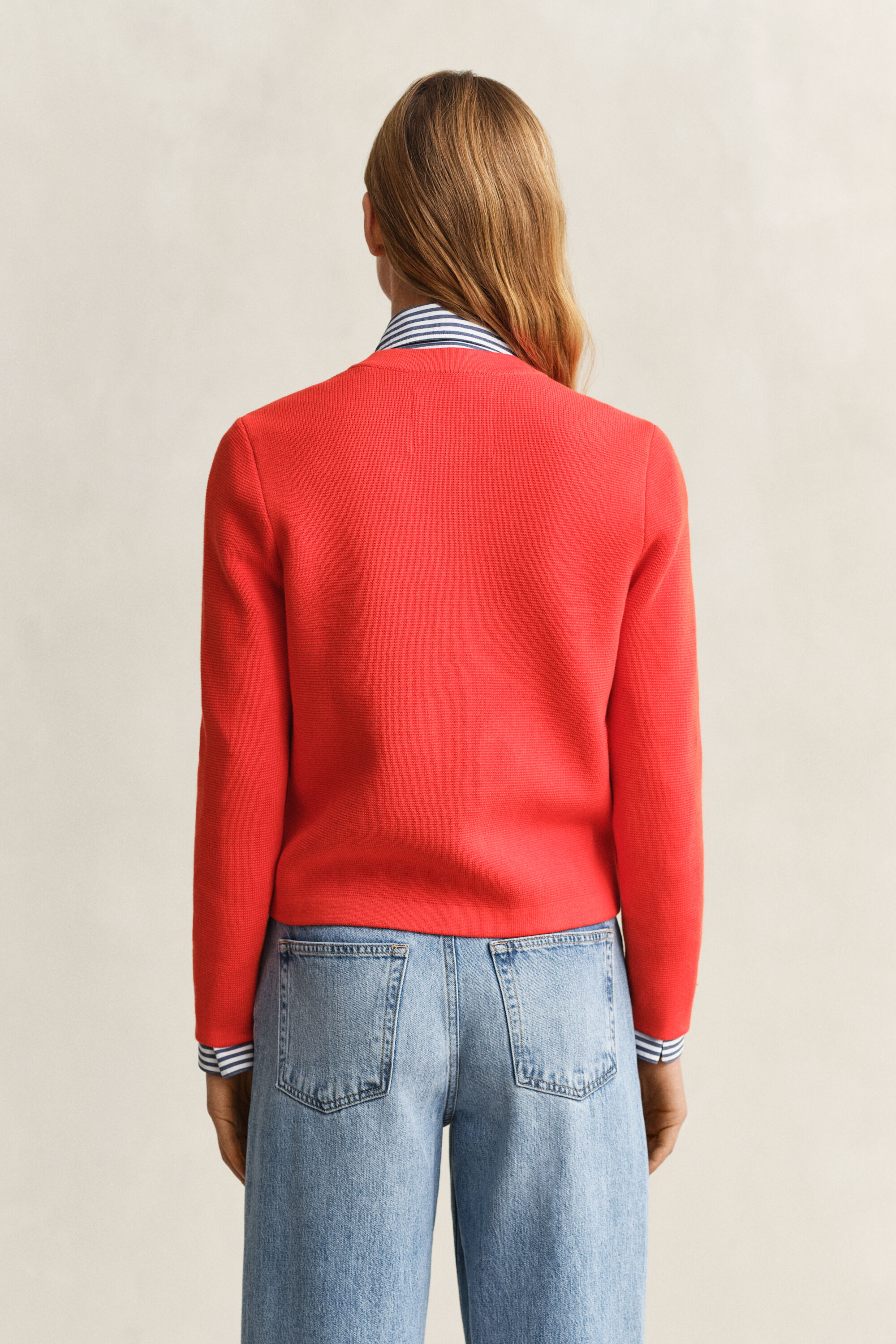 Chaqueta de punto de algodón