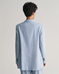 Americana Regular Fit de lino elástico