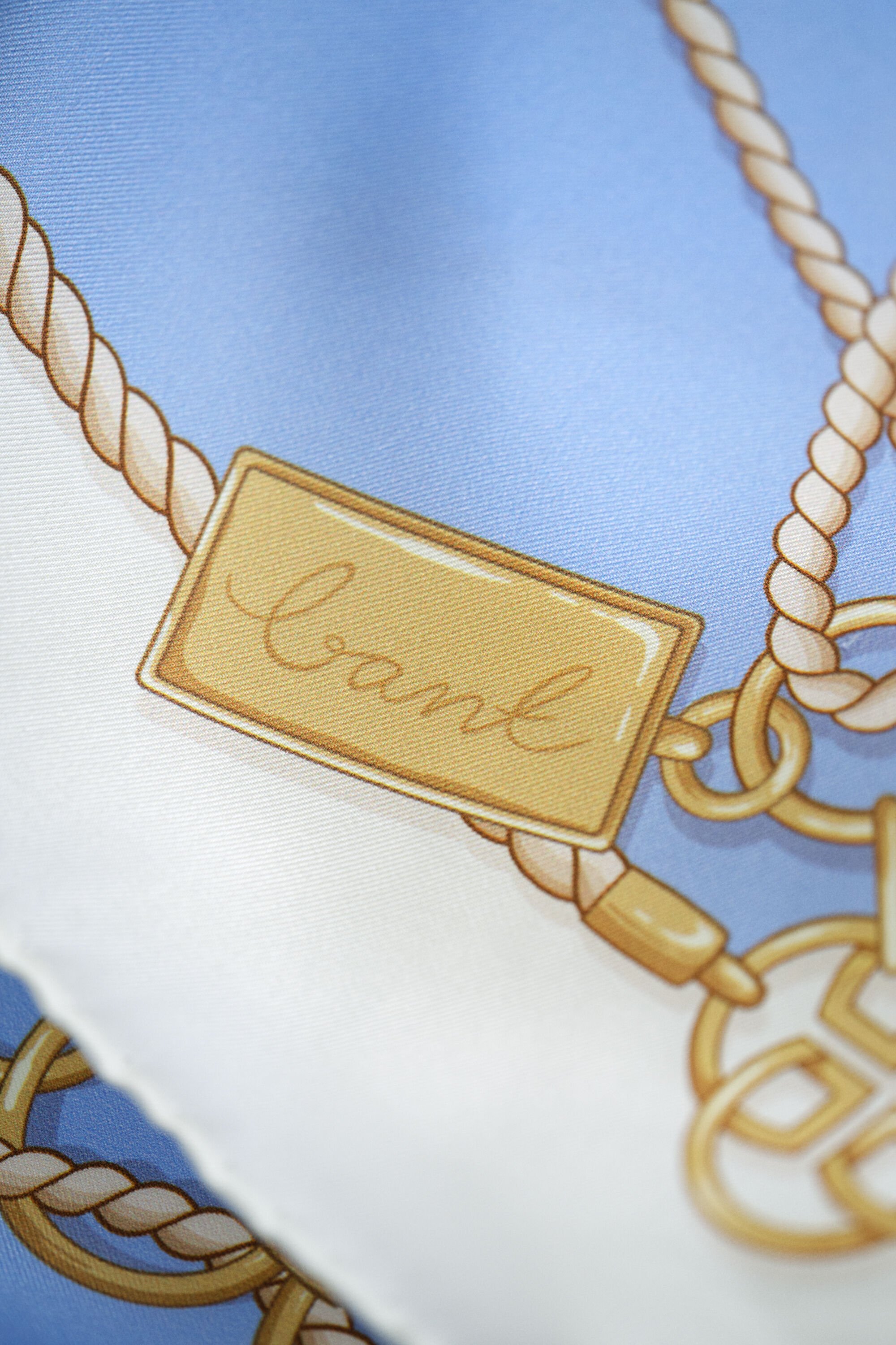 Pañuelo de seda Chain