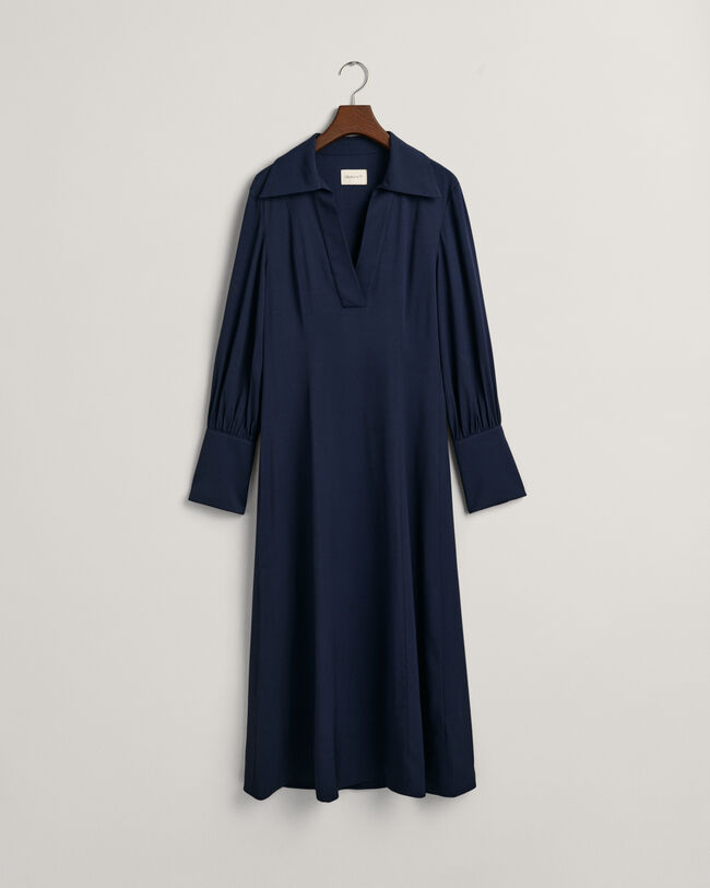 Vestido Slim Fit con puños anchos