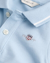 Body de piqu&eacute; con ribetes en contraste Baby