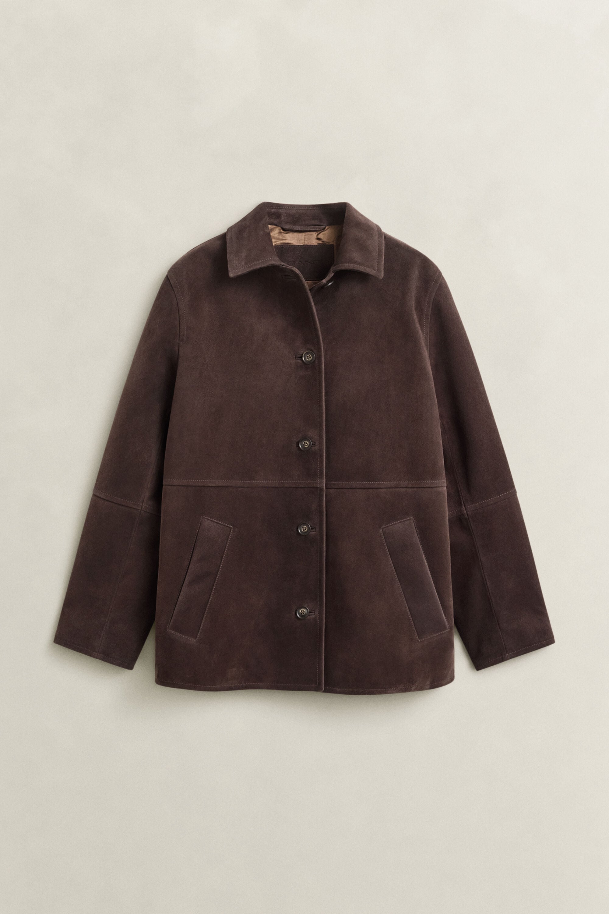 Chaqueta de ante
