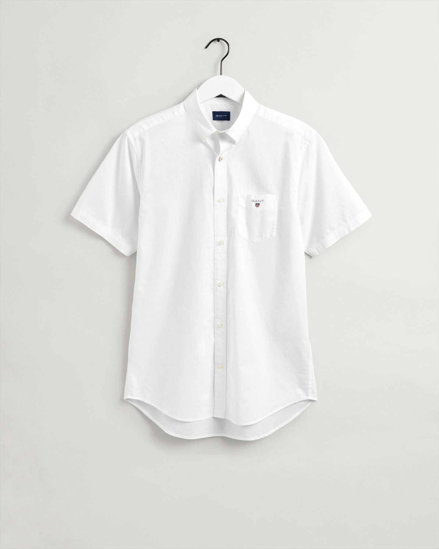 Camisa Regular Fit de manga corta y velarte