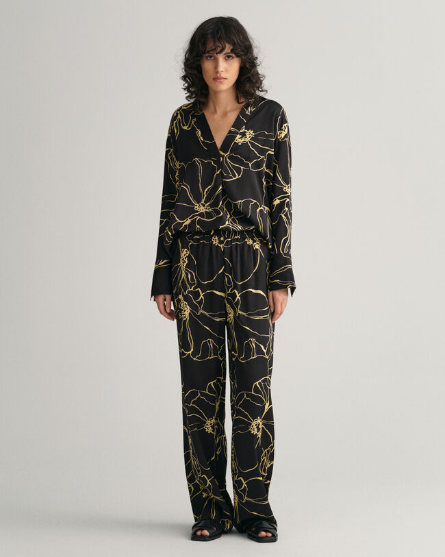 Pantalones Pull-On Line Drawing