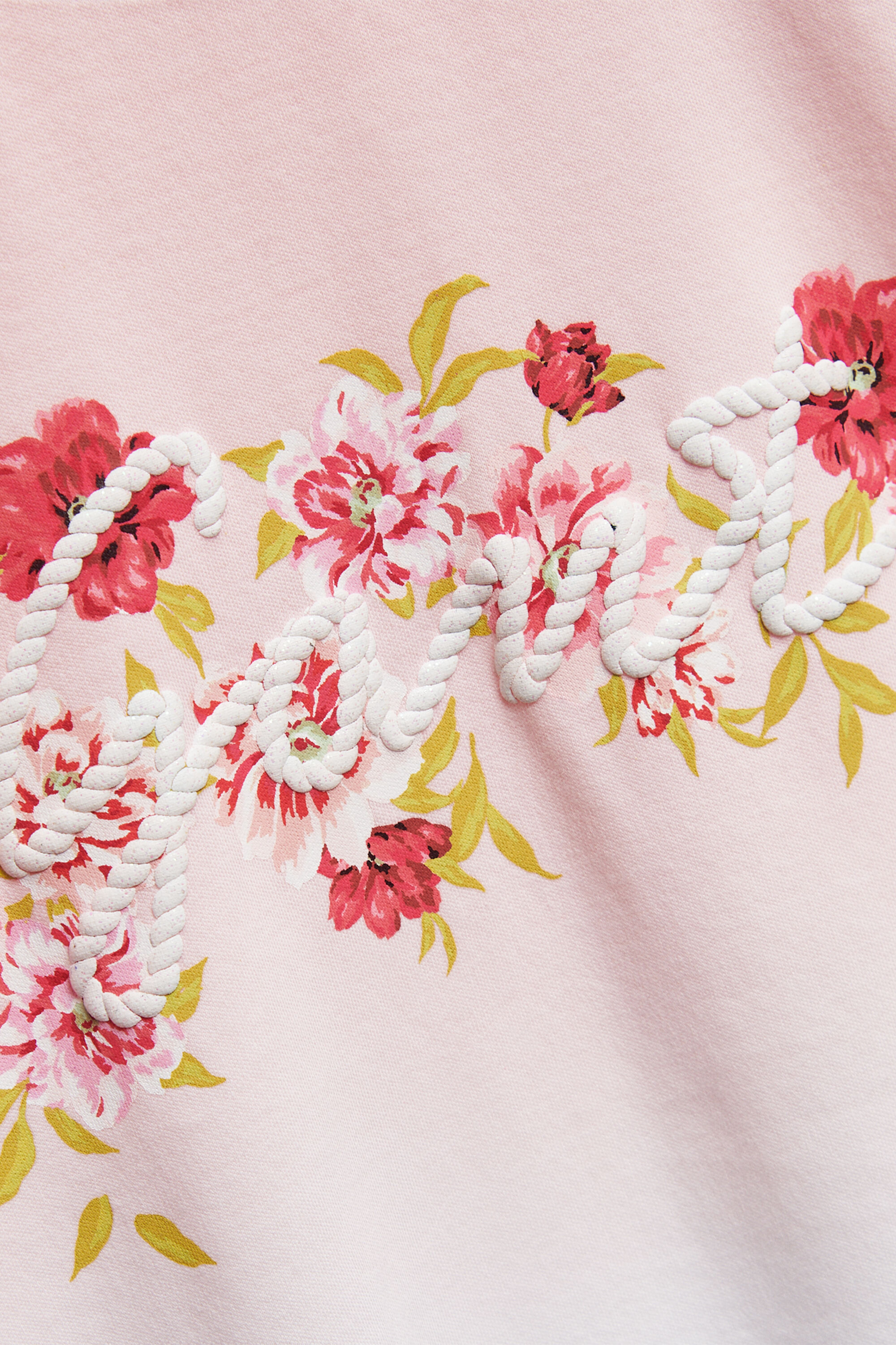 Camiseta de flores Graphic Teen Girls
