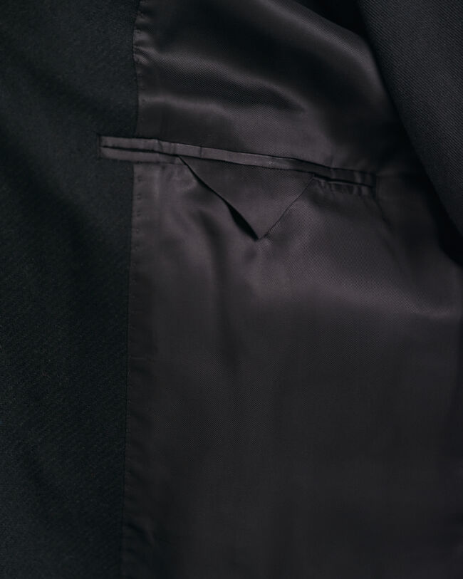 Sobretodo de lana clásico Tailored Fit