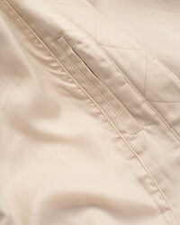 Cazadora bomber en mezcla de lino