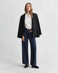 Camisa Oxford Slim Fit elástica