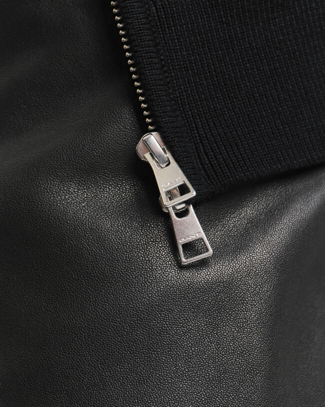 Cárdigan de algodón con cremallera y textura