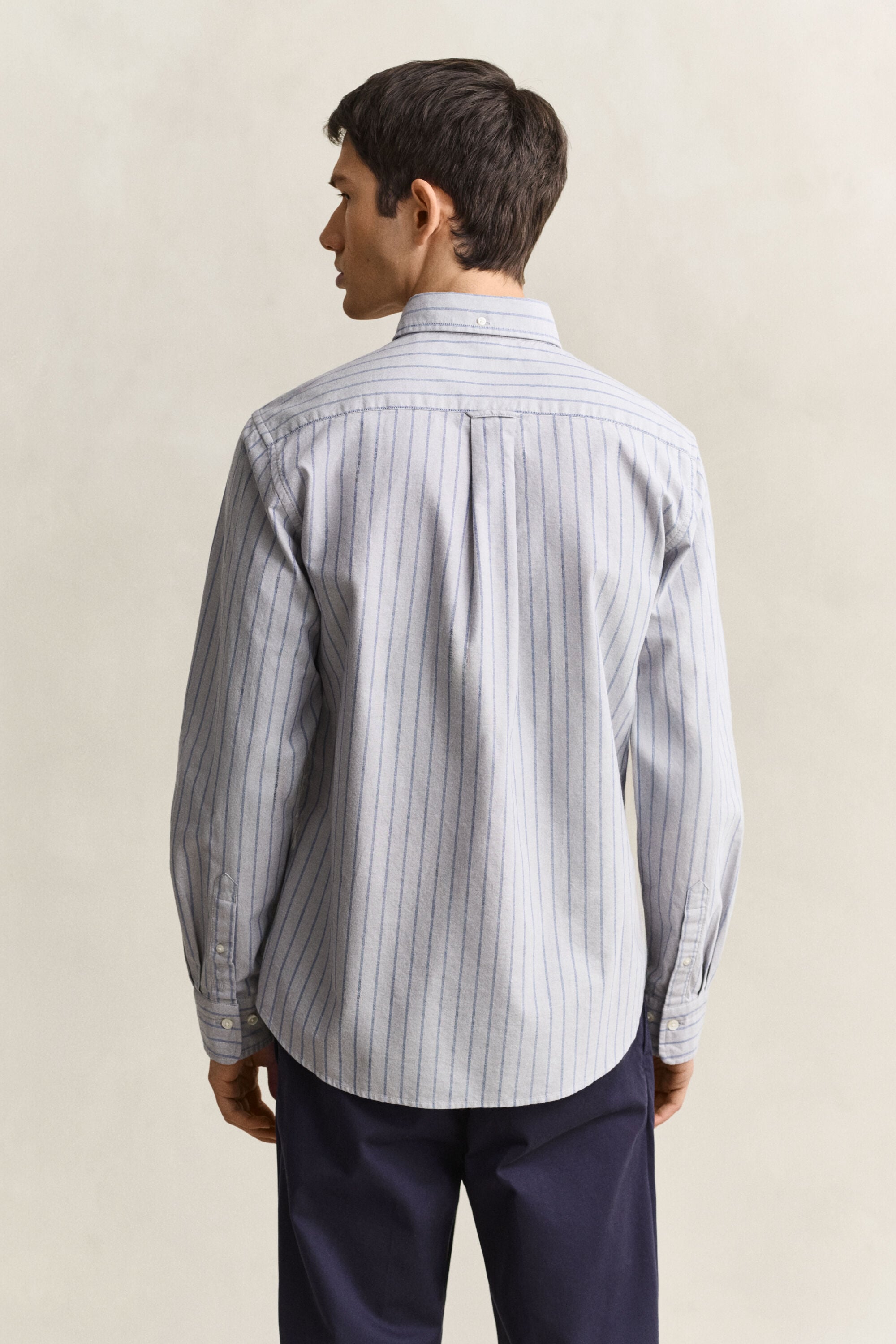 Camisa Oxford clásica a rayas