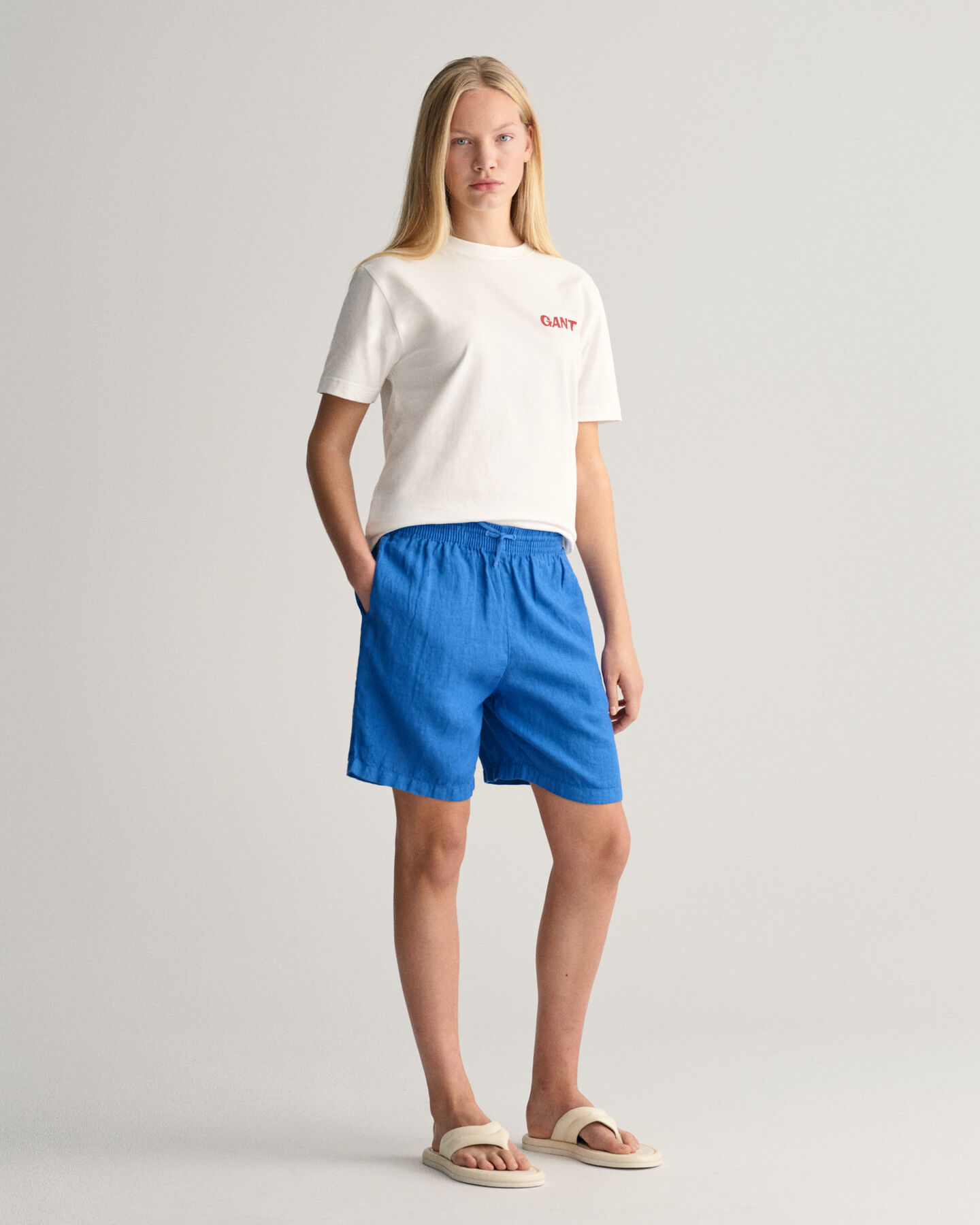 Pantalones cortos de lino Teens