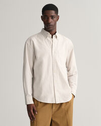 Camisa Oxford Relaxed Fit Archive a rayas