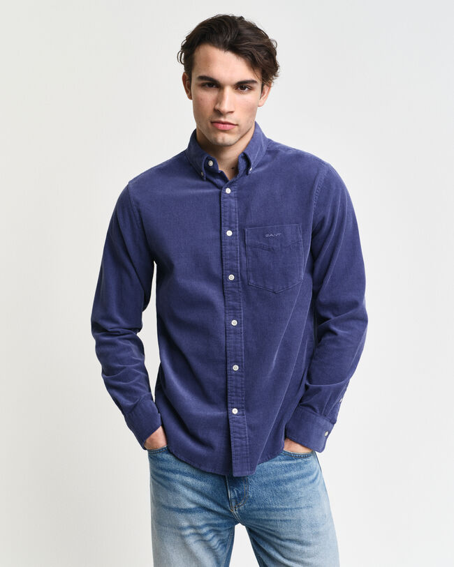 Camisa Regular Fit de pana