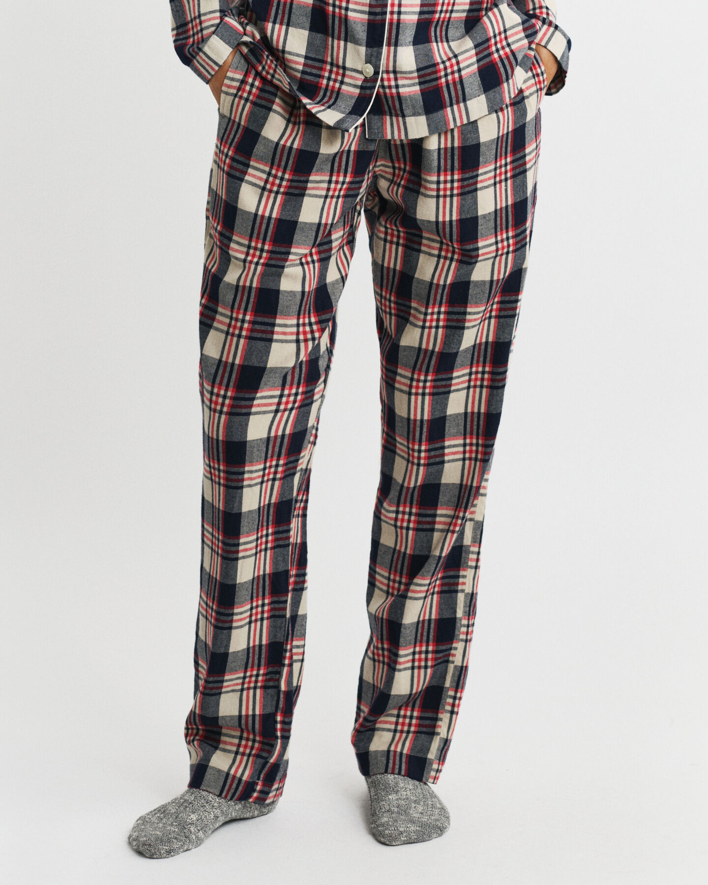 Caja de regalo con pijama de franela