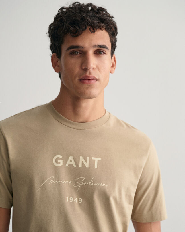 Camiseta GANT Script Graphic