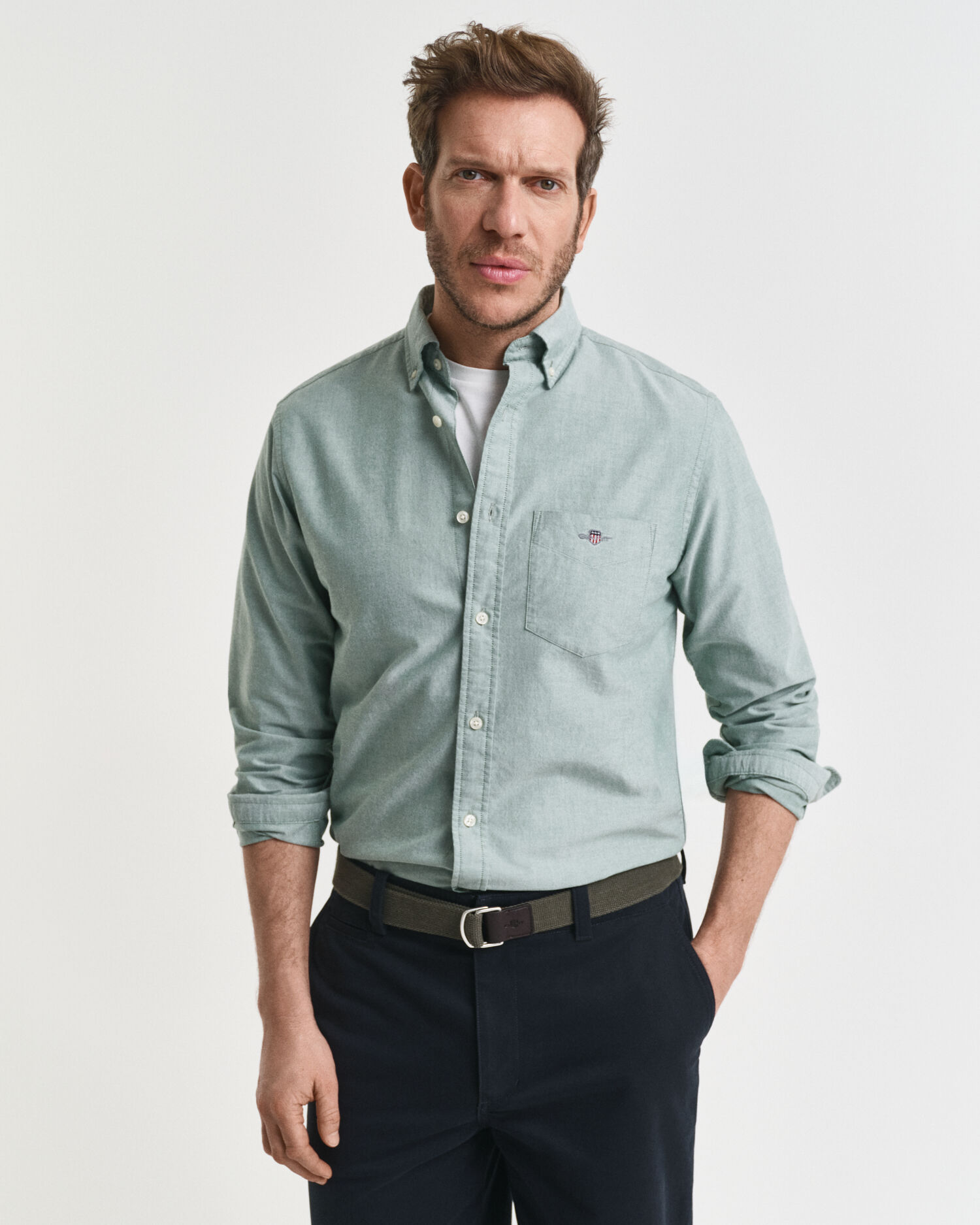 Camisa Oxford clásica Regular Fit