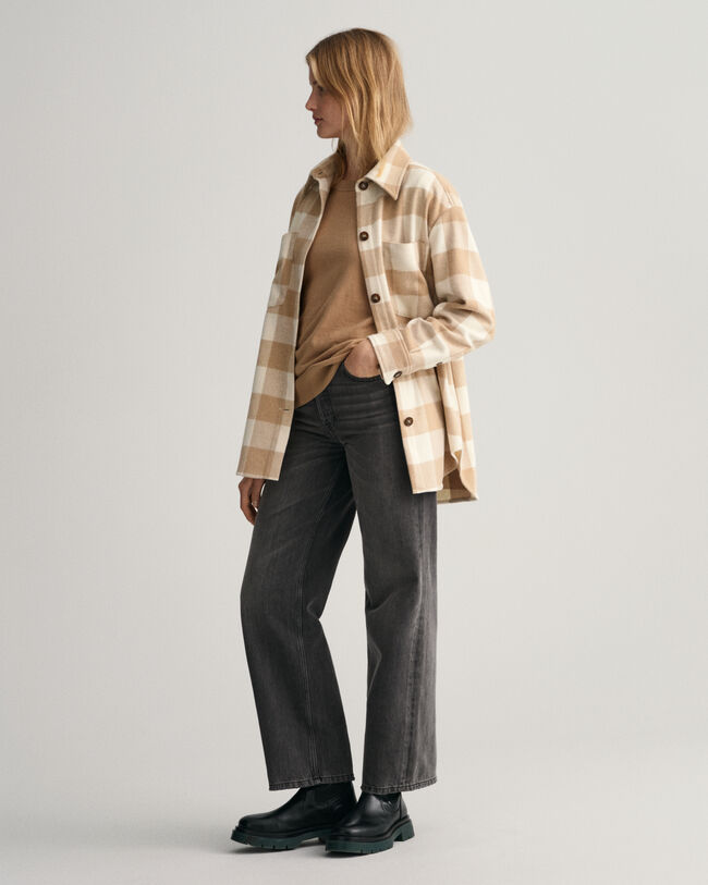 Sobrecamisa Relaxed Fit a cuadros