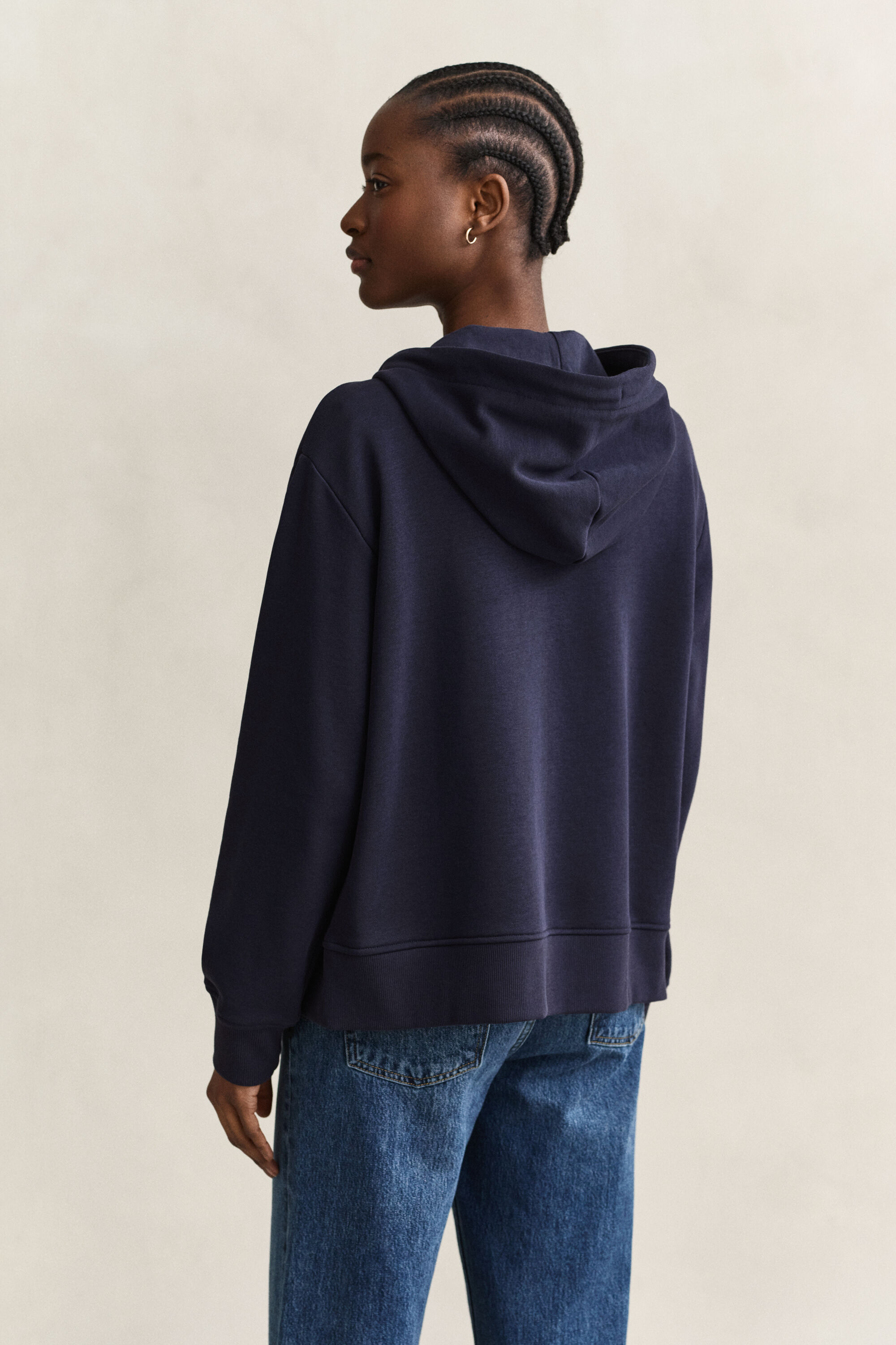 Sudadera con capucha y cremallera Shield