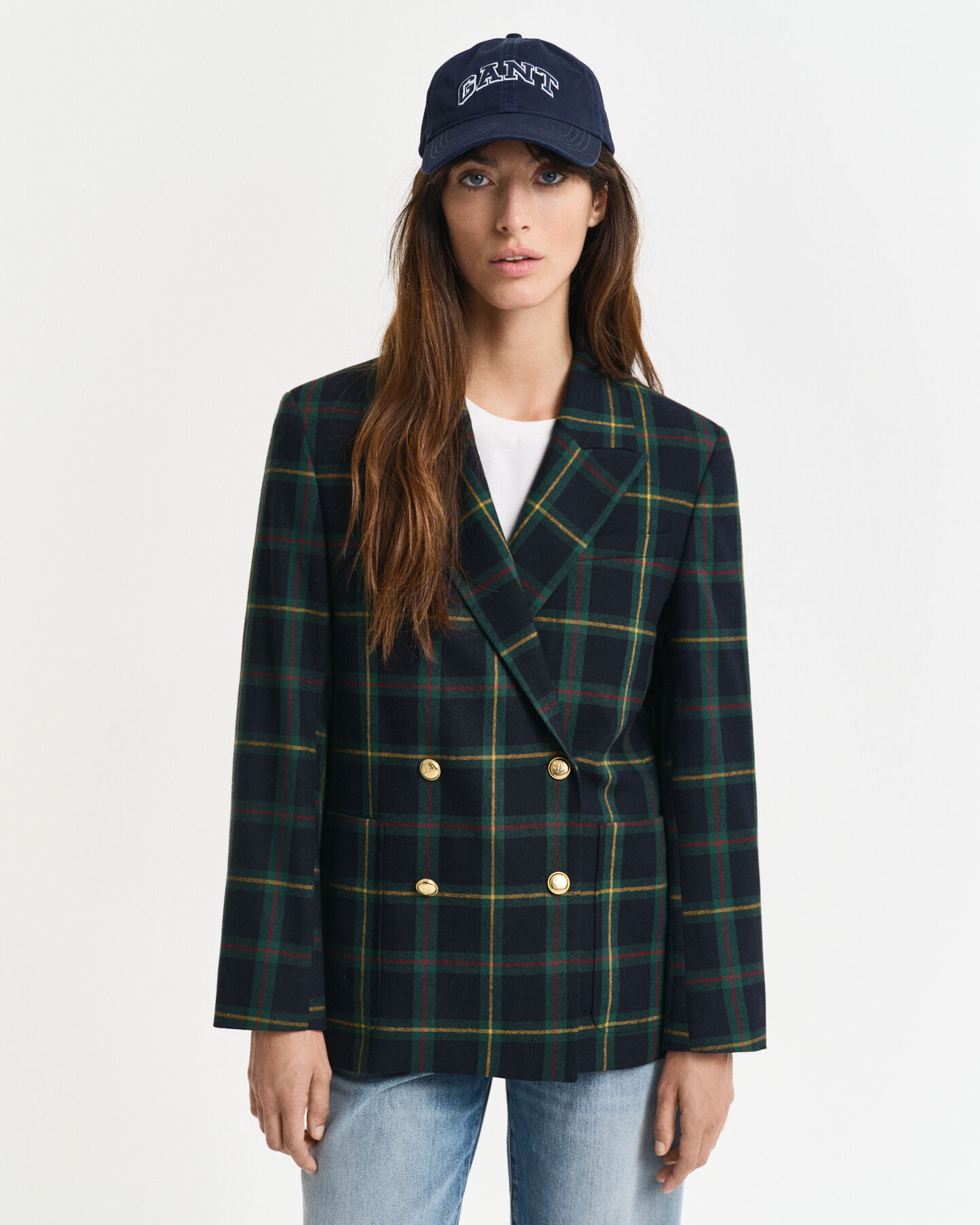 Americana de cuadros Regular Fit