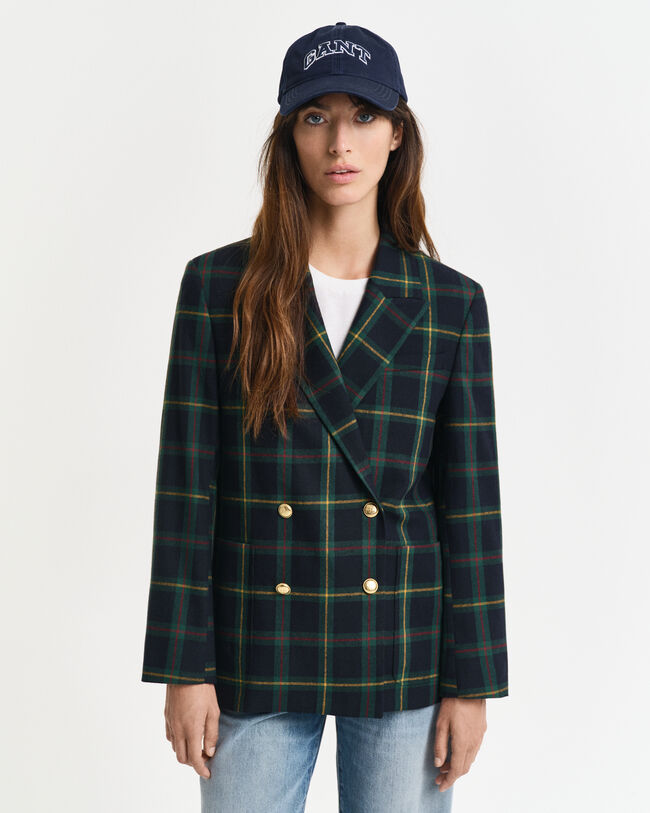 Americana de cuadros Regular Fit