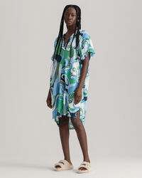 Túnica con estampado de cachemir