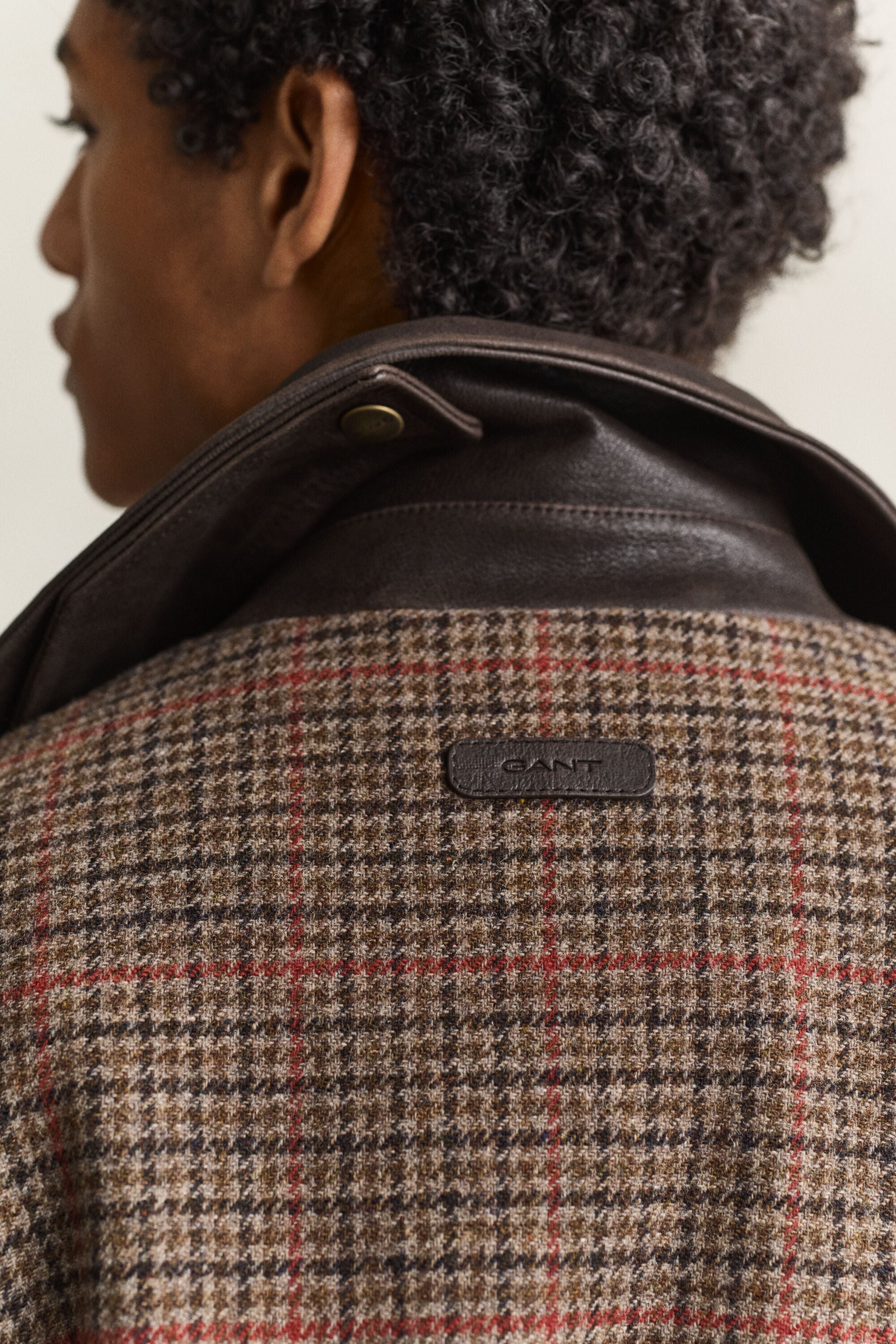 Chaqueta Decker de tweed británico