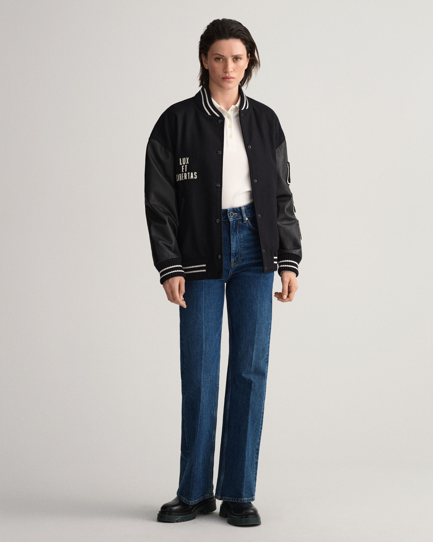 Polo de piqué de manga larga Original